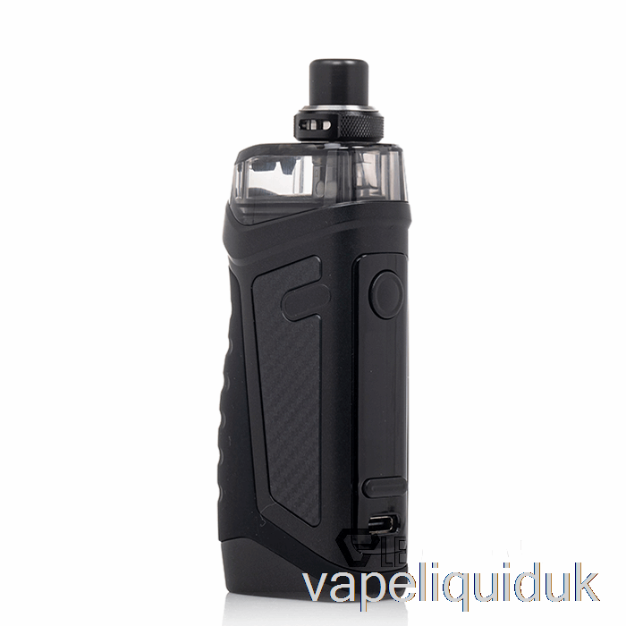 Vandy Vape Jackaroo 18650 Pod Kit Carbon Fiber Black Vape Liquid